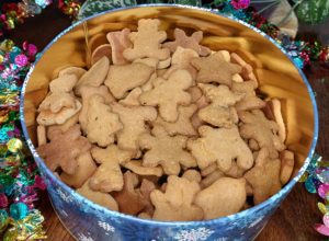 recette de petits biscuits de Noël sans gluten et sans produits laitiers